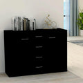 Black Chipboard Sideboard J518781