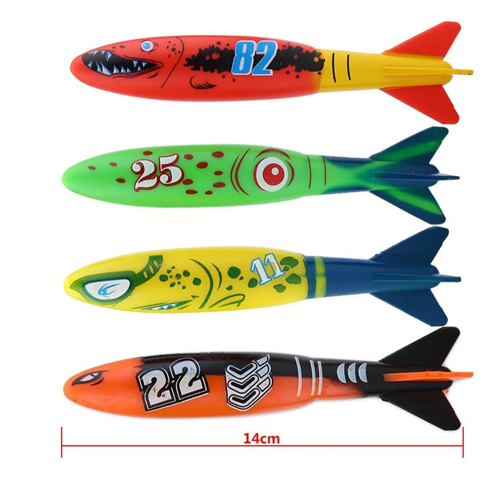 4pcs Swimming Pool Diving Toys F366
