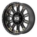 17x9 Satin Black Split Spoke Wheel R478