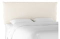 King Natural Stripe Linen Headboard Z31106
