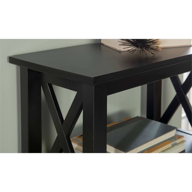 Black Wood Bookcase U1551