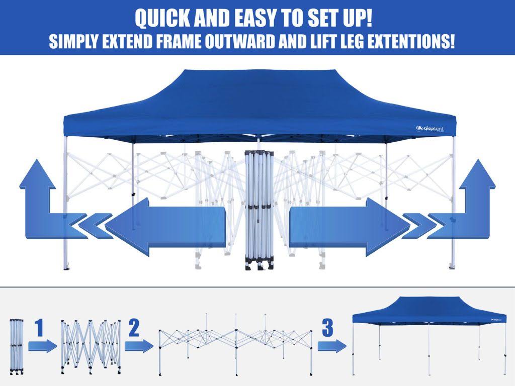 Red Party Tent Canopy P5398