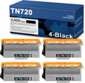 4 Pack Black TN720 Toner Cartridge W6849