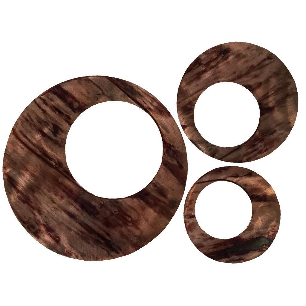 Candy Teal Circles Artisan Contemporary J534