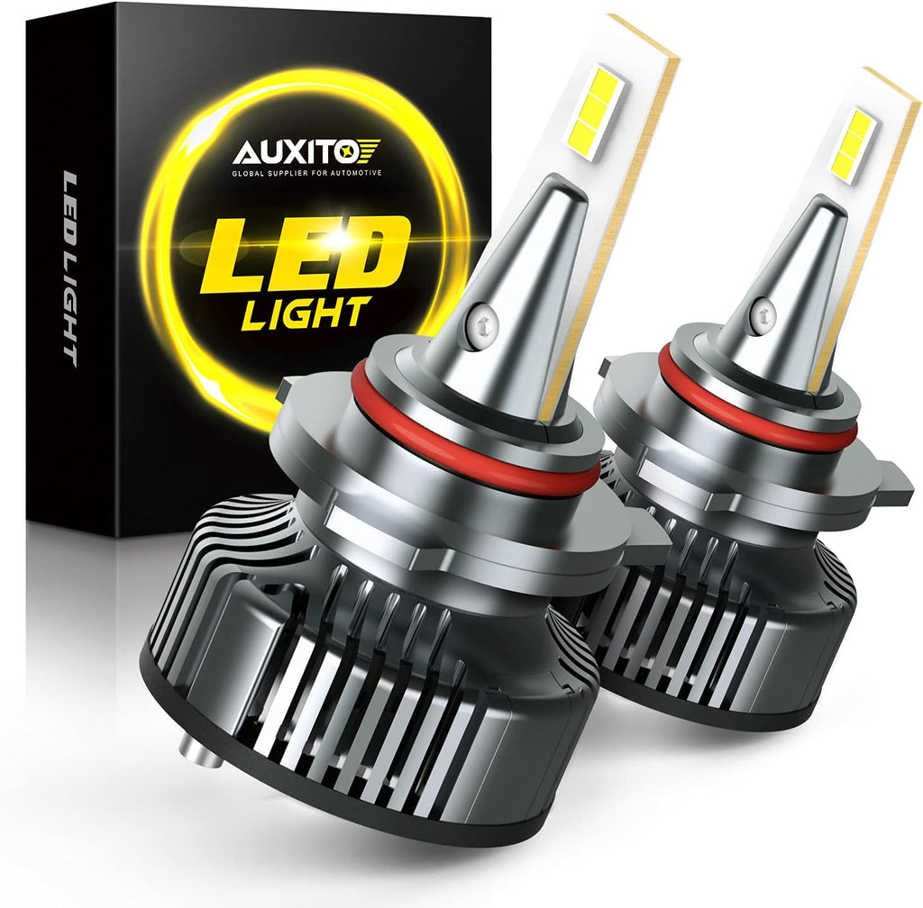 9012/HIR2 LED Light Bulbs 80W 16,000LM Per Pair 6500K White Pack of 2 B875