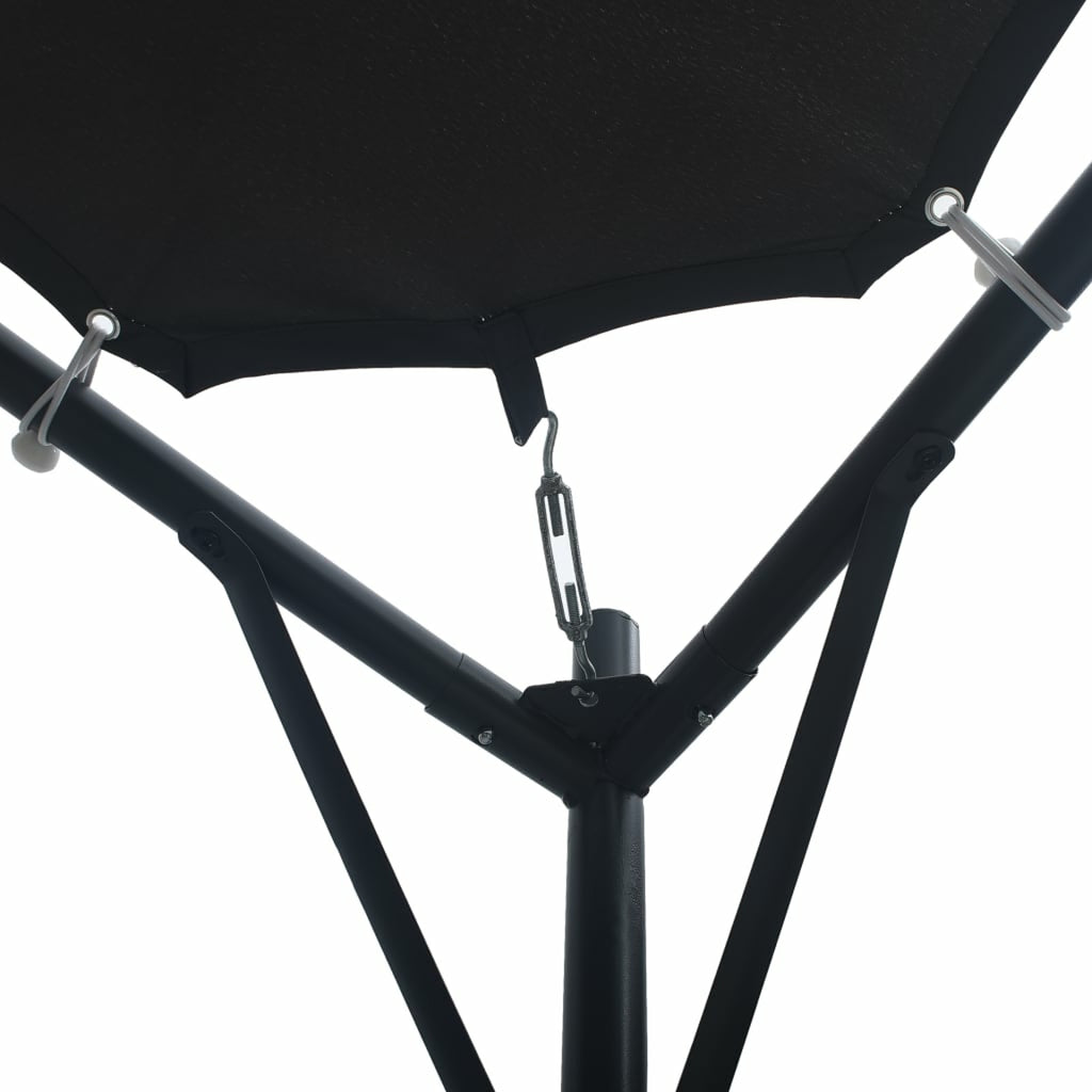 Steel Frame Garden Canopy Tent Sun Shelter 9.8ft x 9.8ft x 8.5ft H52430